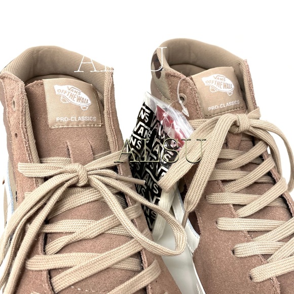 VANS SK8-HI Pro Desert Camo Suede Men’s Sneakers - Picture 5 of 8
